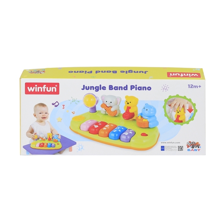 Jungle Band Piano, 4 Stage Toy