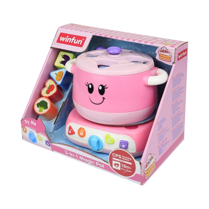 3-in-1 Magic Pot, 4 Stage Toy